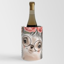 Hedgehog Love at First Sight Wine Chiller
