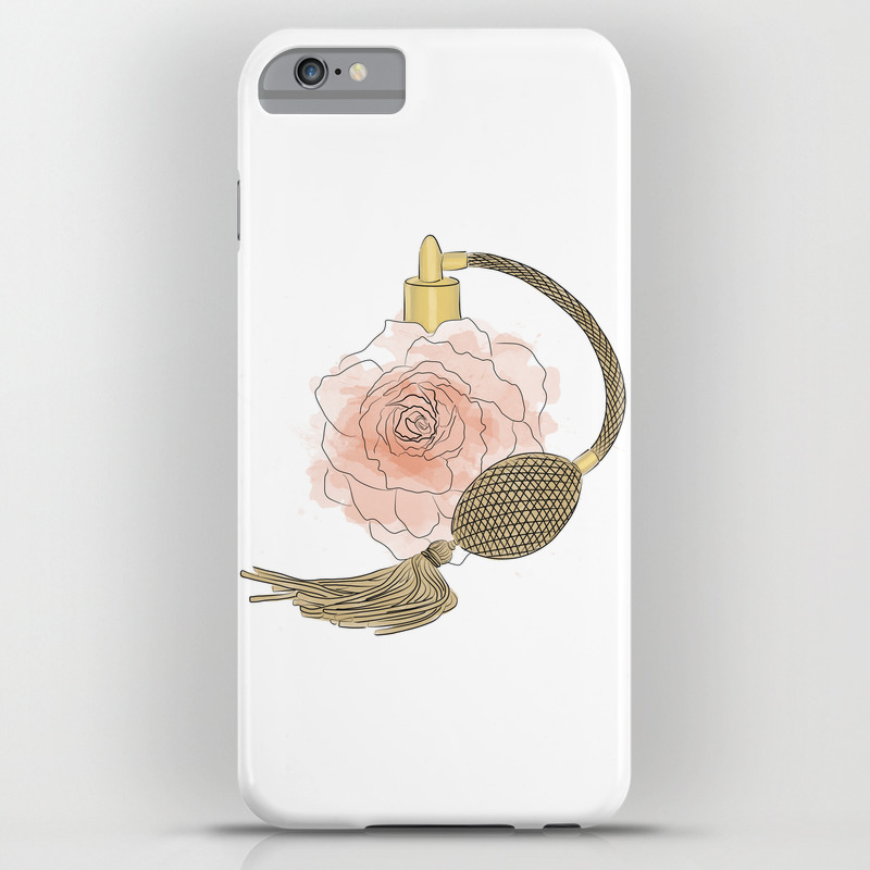 Golden Rose Perfume Iphone Case By Prettythingsss Society6