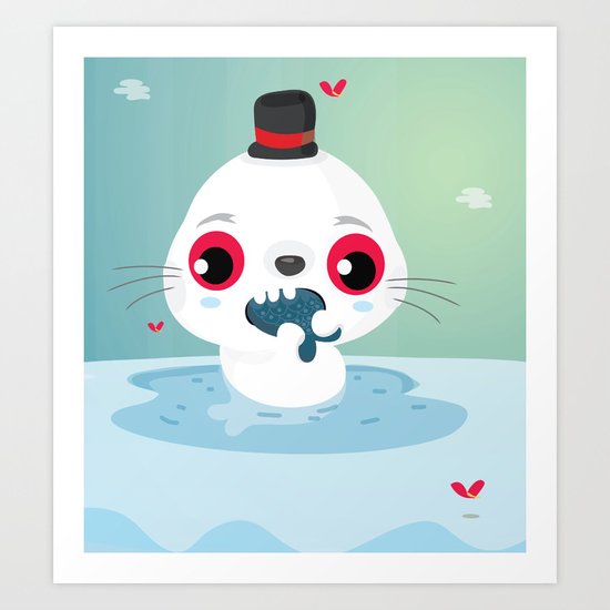Seal Art Print