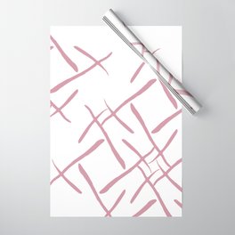 Rose cross marks Wrapping Paper