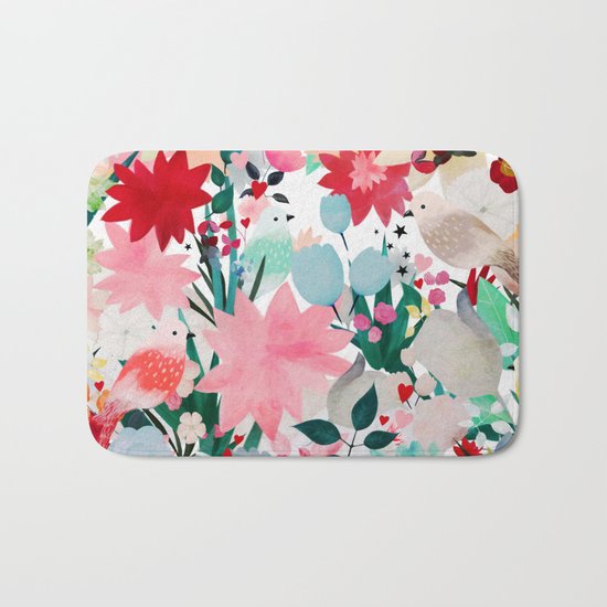 Bird's World Bath Mat