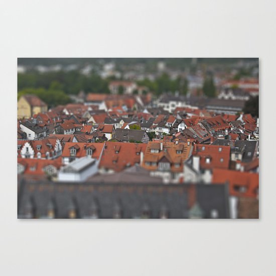 Plastic world Canvas Print
