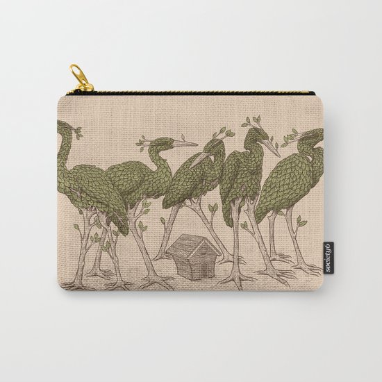Bird Forest Carry-All Pouch