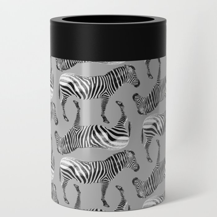 Zebra Pattern Can Cooler