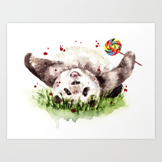Panda Art Print