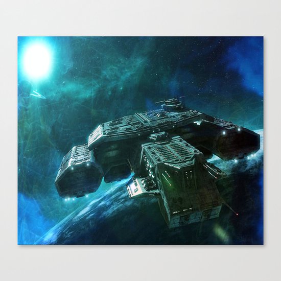 Journey home Canvas Print