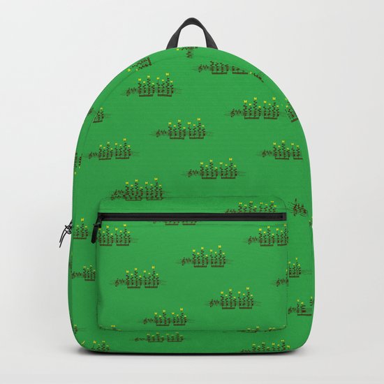 Music notes garden Backpack