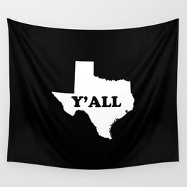 Texas Yall Wall Tapestry