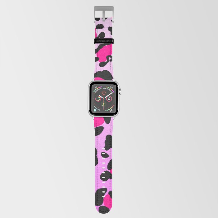 Bright Leopard Print 01 Apple Watch Band