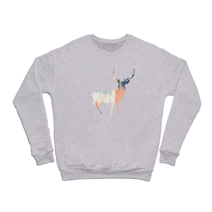 Deer sweatshirt clearance