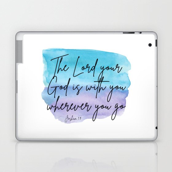 He is with you Laptop & iPad Skin