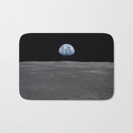 see the marble from the moon | space 005 Bath Mat
