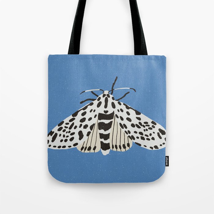 Many spotted tiger moth illustration Tote Bag by Eniko Katalin Eged