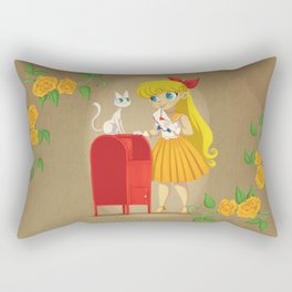 Retro Sailor Venus Rectangular Pillow