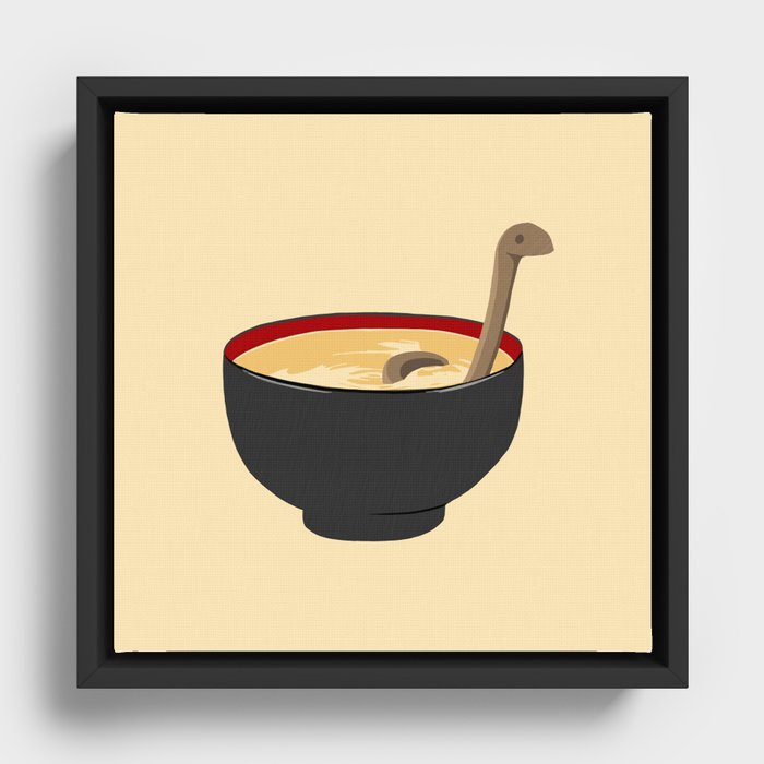 Primordial Soup Framed Canvas