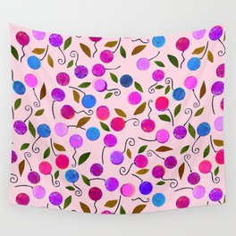 cherry-berrie jumble ... Wall Tapestry