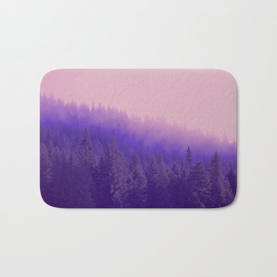 Rose Quartz Fog Bath Mat