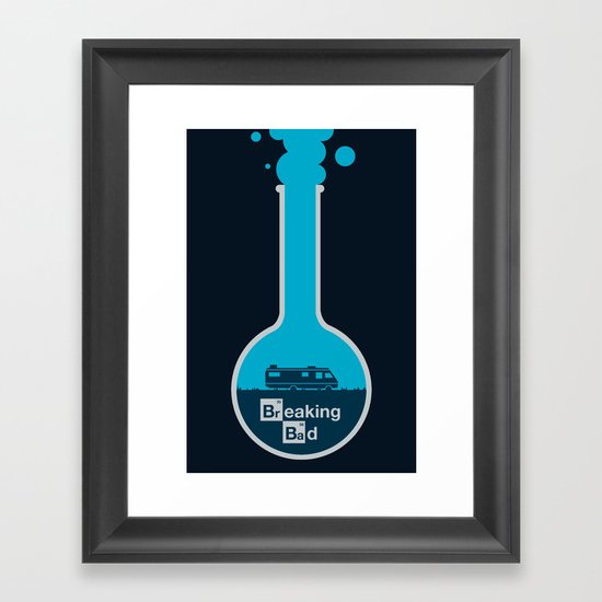 Breaking Bad - poster Framed Art Print