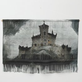 Castle in the Storm Wall Hanging