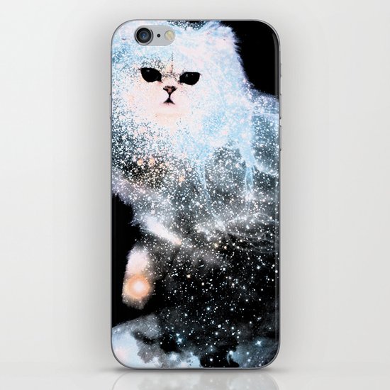Celestial Cats - The Persian and the Ashes of the First Stars iPhone & iPod Skin