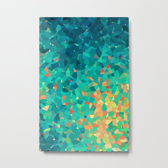 abstract Metal Print