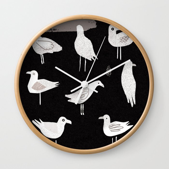 Seagulls Wall Clock
