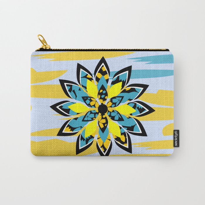 Tropical flower Carry-All Pouch