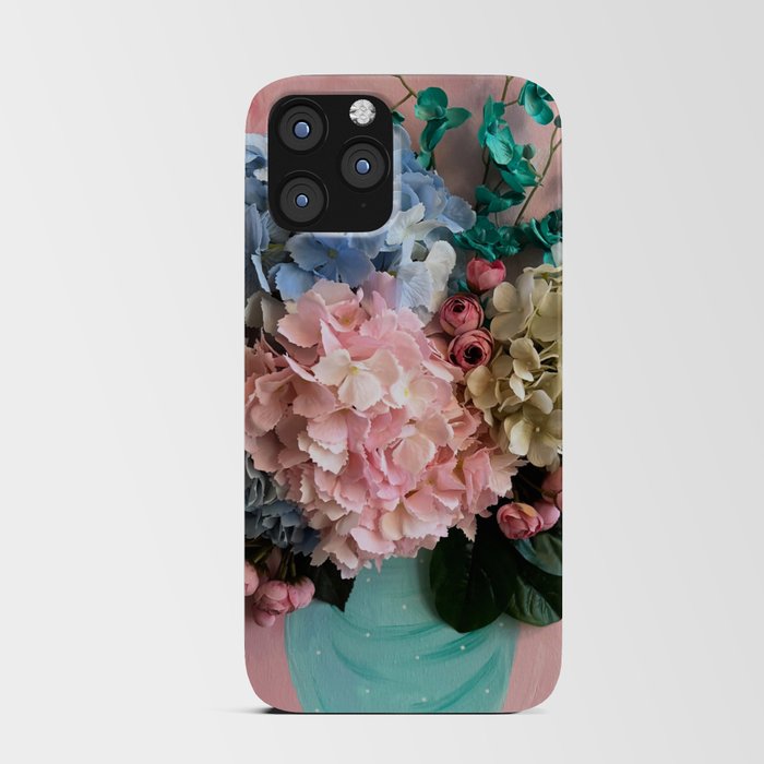 Hydrangeas in Bloom iPhone Card Case
