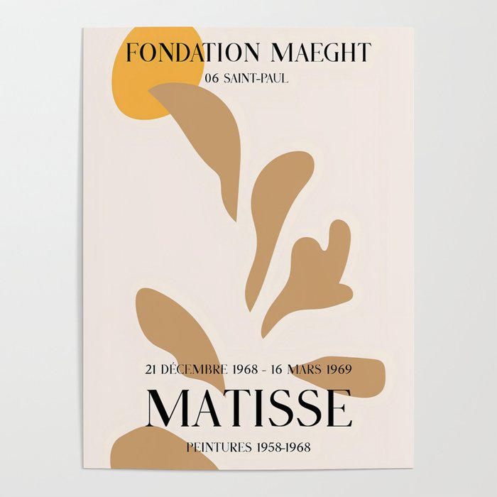 Matisse Peintures Poster