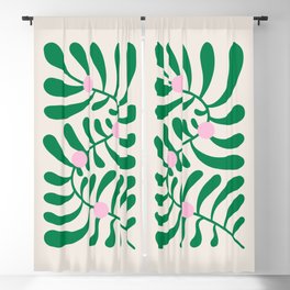 Summer Bloom: Matisse Day Edition Blackout Curtain