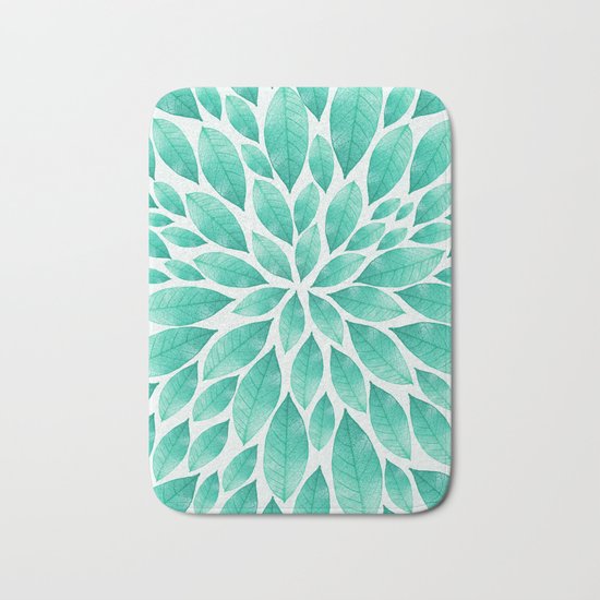 Petal Burst #12 Bath Mat