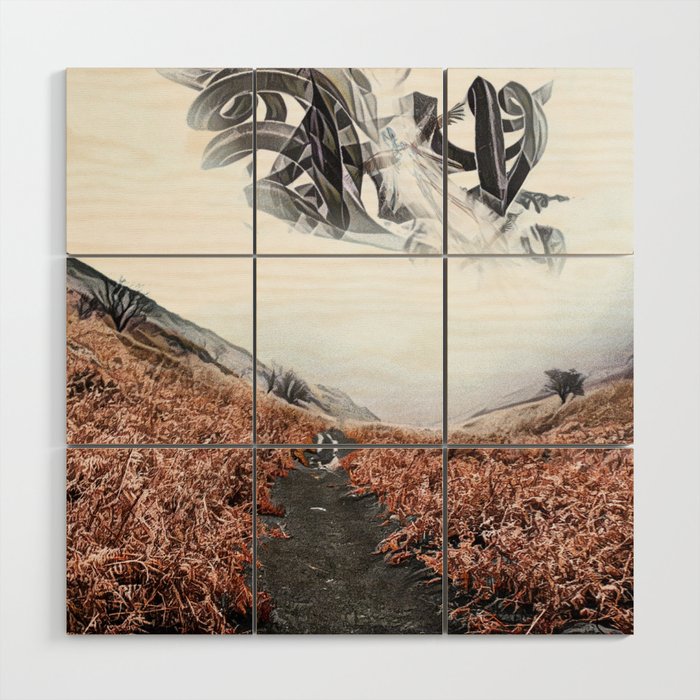 Precursors A Mystery Fantasy Landscape Wood Wall Art By Alexandracook