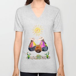 Colourful South American memories V Neck T Shirt