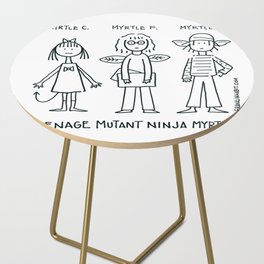 Ninja Myrtles Side Table