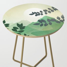 Green Mountains Side Table