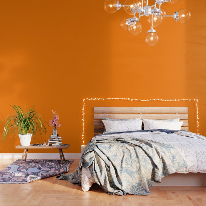 Lucky Orange Wallpaper