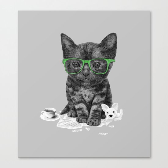 I Love Reading Canvas Print
