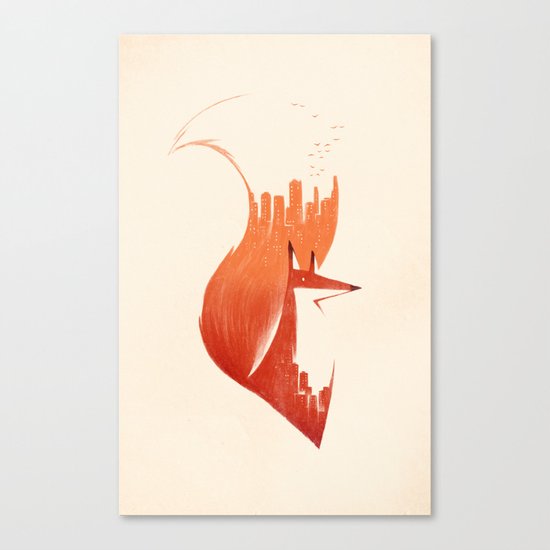 A Tail Of Two Cities Canvas Print