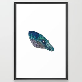 Mosasaurus Framed Art Print