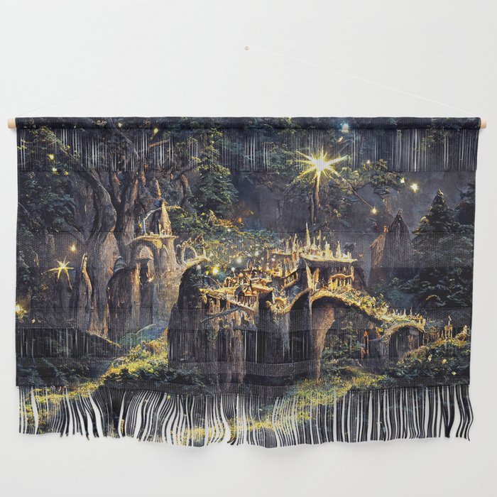 City of Elves Wall Hanging