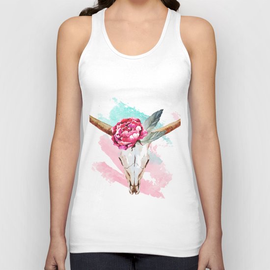 Animal Skull 05 Unisex Tank Top