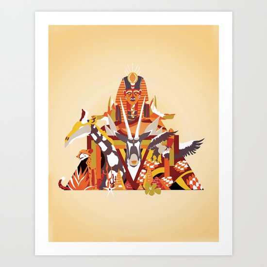 Desert Art Print