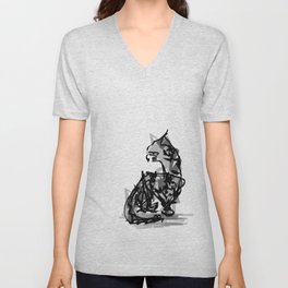 Mousey Mousey V Neck T Shirt