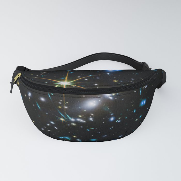 Galaxies of the Universe Teal Gold first images Fanny Pack