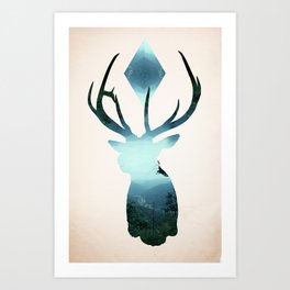 Oh my Deer! Art Print