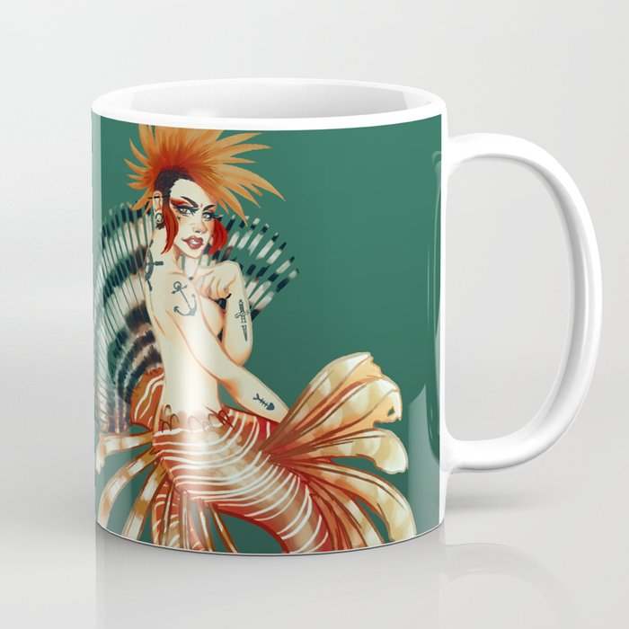 Punk Mermaid Coffee Mug