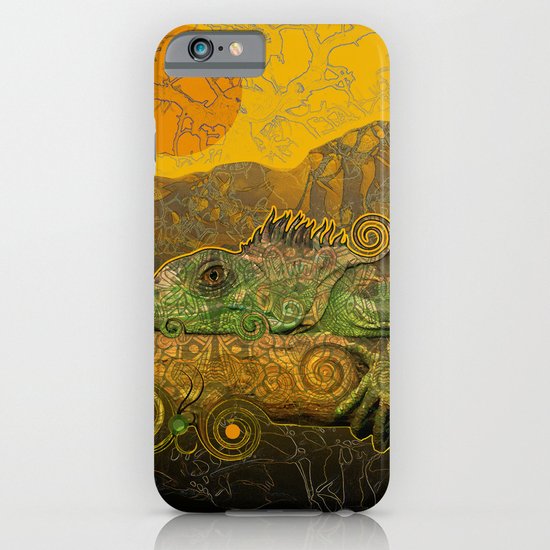 Just Chilling and Dreaming...(Lizard) iPhone & iPod Case