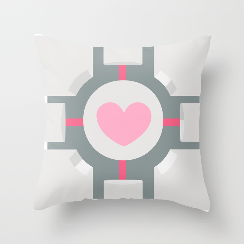 companion cube pillow