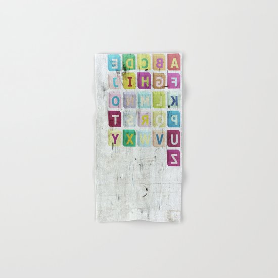 encrypted message Hand & Bath Towel