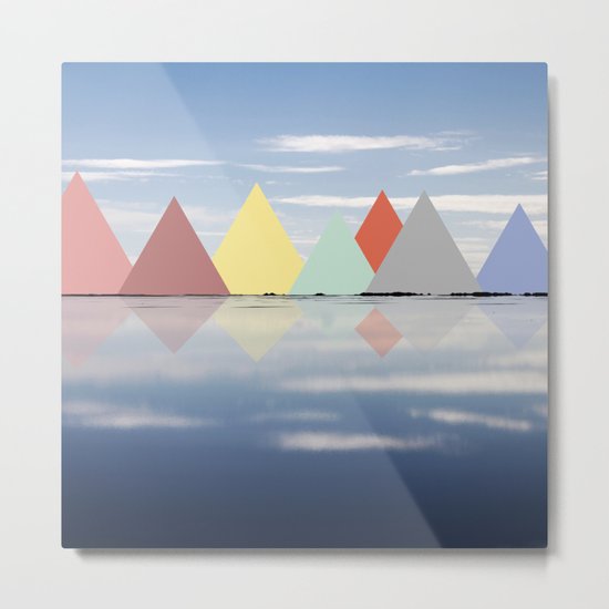 augmented reality Metal Print